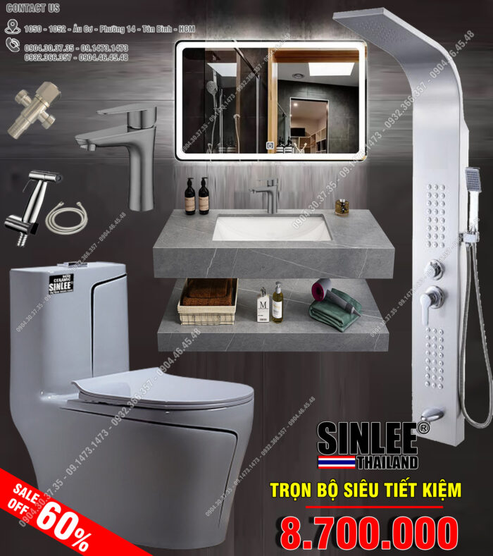 COMBO8700 BÀN ĐÁ XÁM